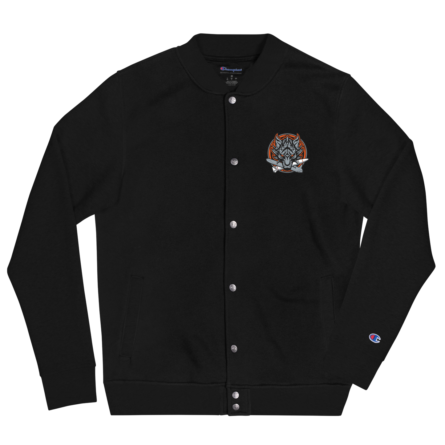 LOBO Embroidered Bomber Jacket