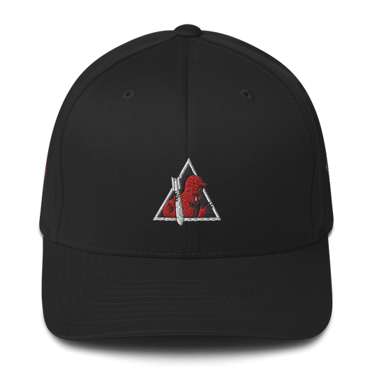 Red Devil Fitted Cap