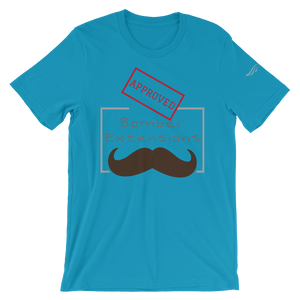 Mustache Bomber Extensions Approved Tee