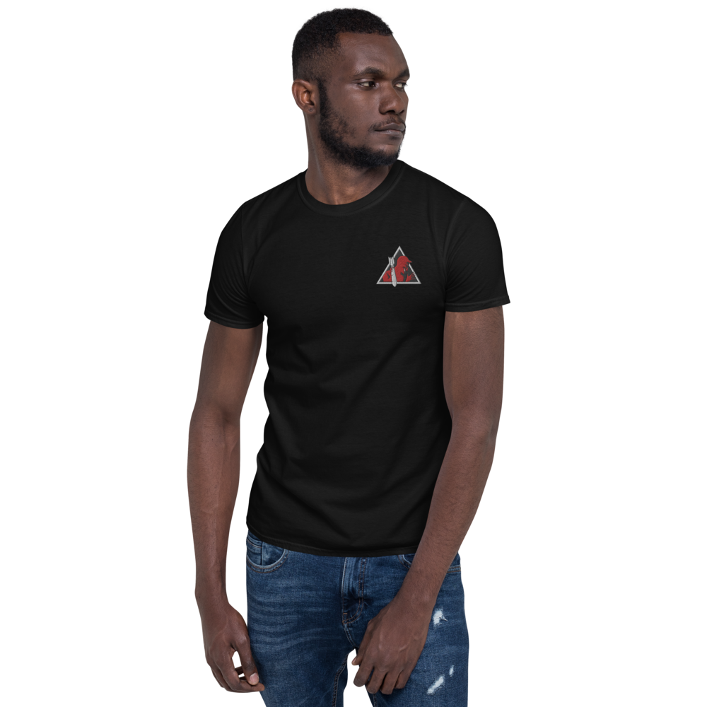 Red Devil Embroidered Tee