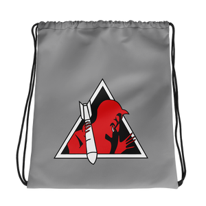 Red Devil Drawstring bag