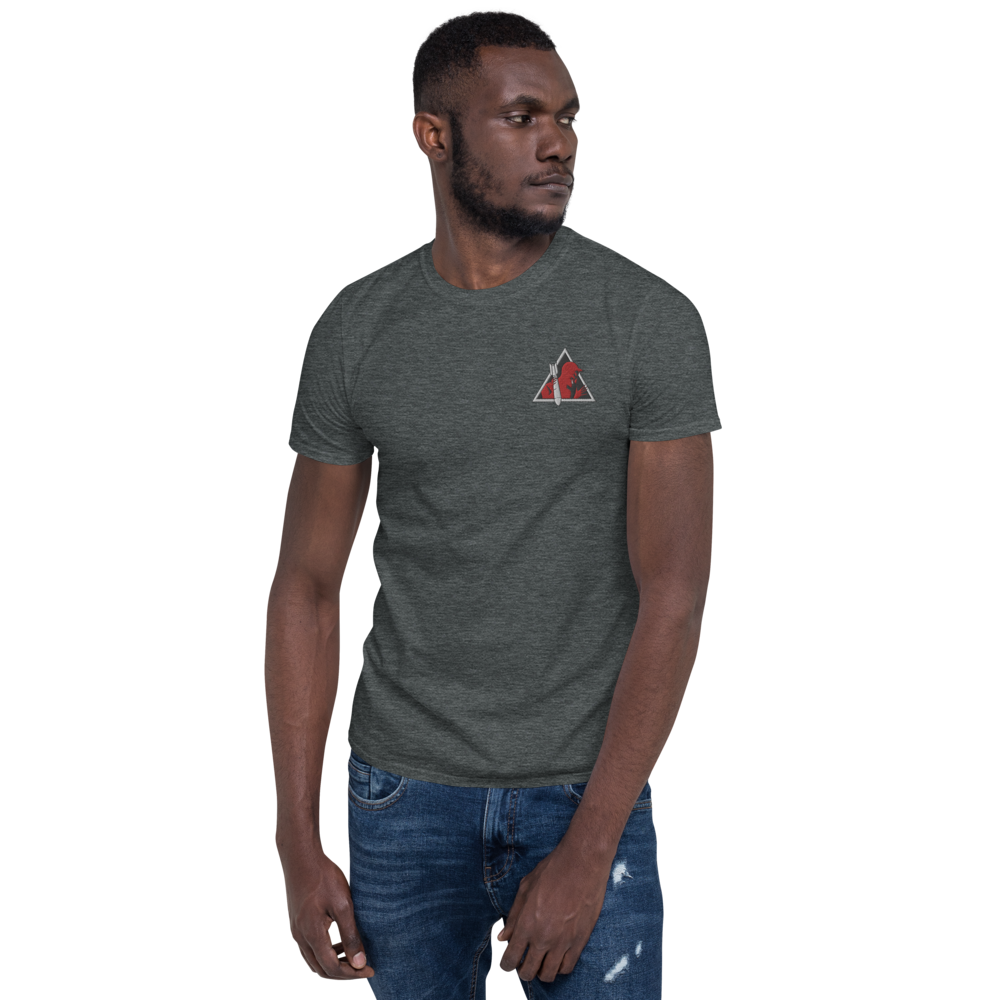 Red Devil Embroidered Tee