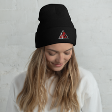 Load image into Gallery viewer, Red Devil Cuffed Beanie