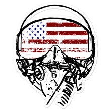 Load image into Gallery viewer, American Aviator Flag Zap sticker