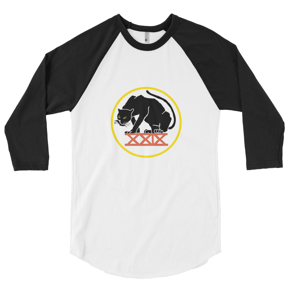 Panthers 3/4 Raglan