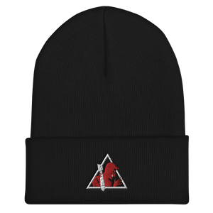 Red Devil Cuffed Beanie