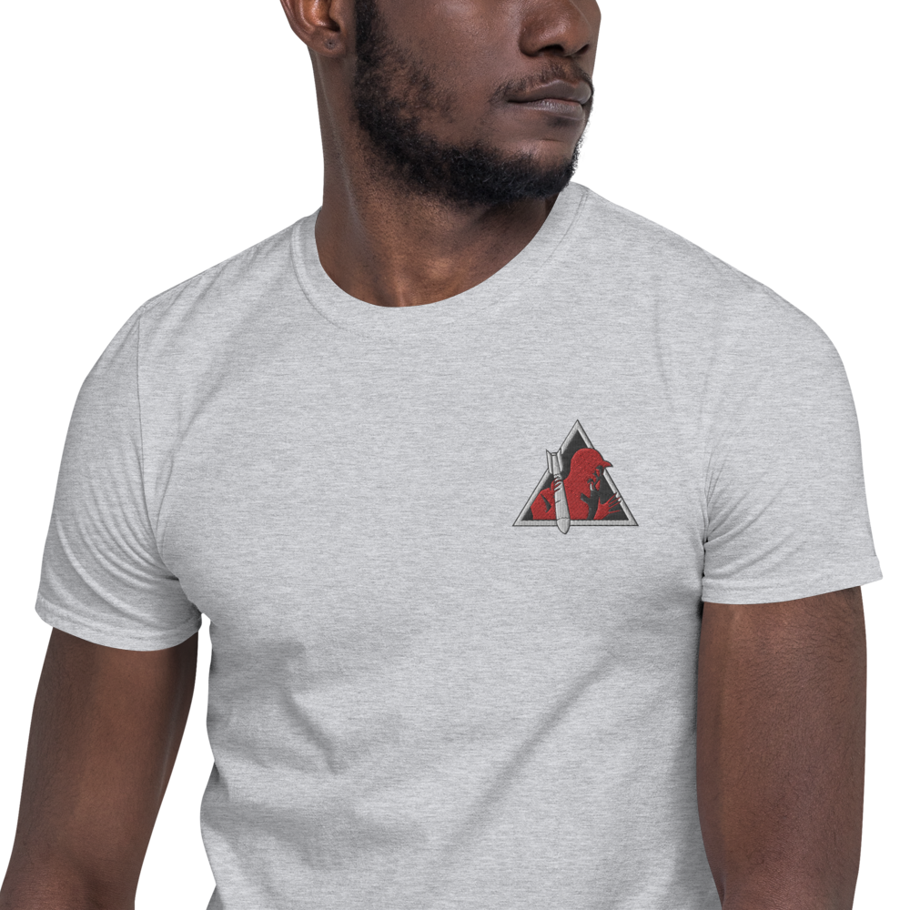 Red Devil Embroidered Tee