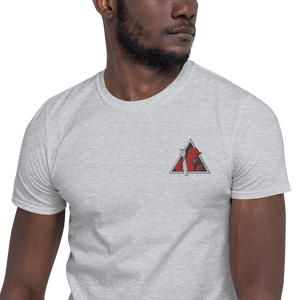 Red Devil Embroidered Tee