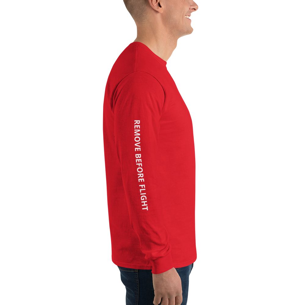 Remove Before Flight Long Sleeve Tee