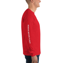 Load image into Gallery viewer, Remove Before Flight Long Sleeve Tee