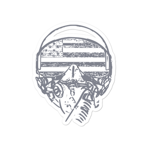 American Aviator Zap sticker