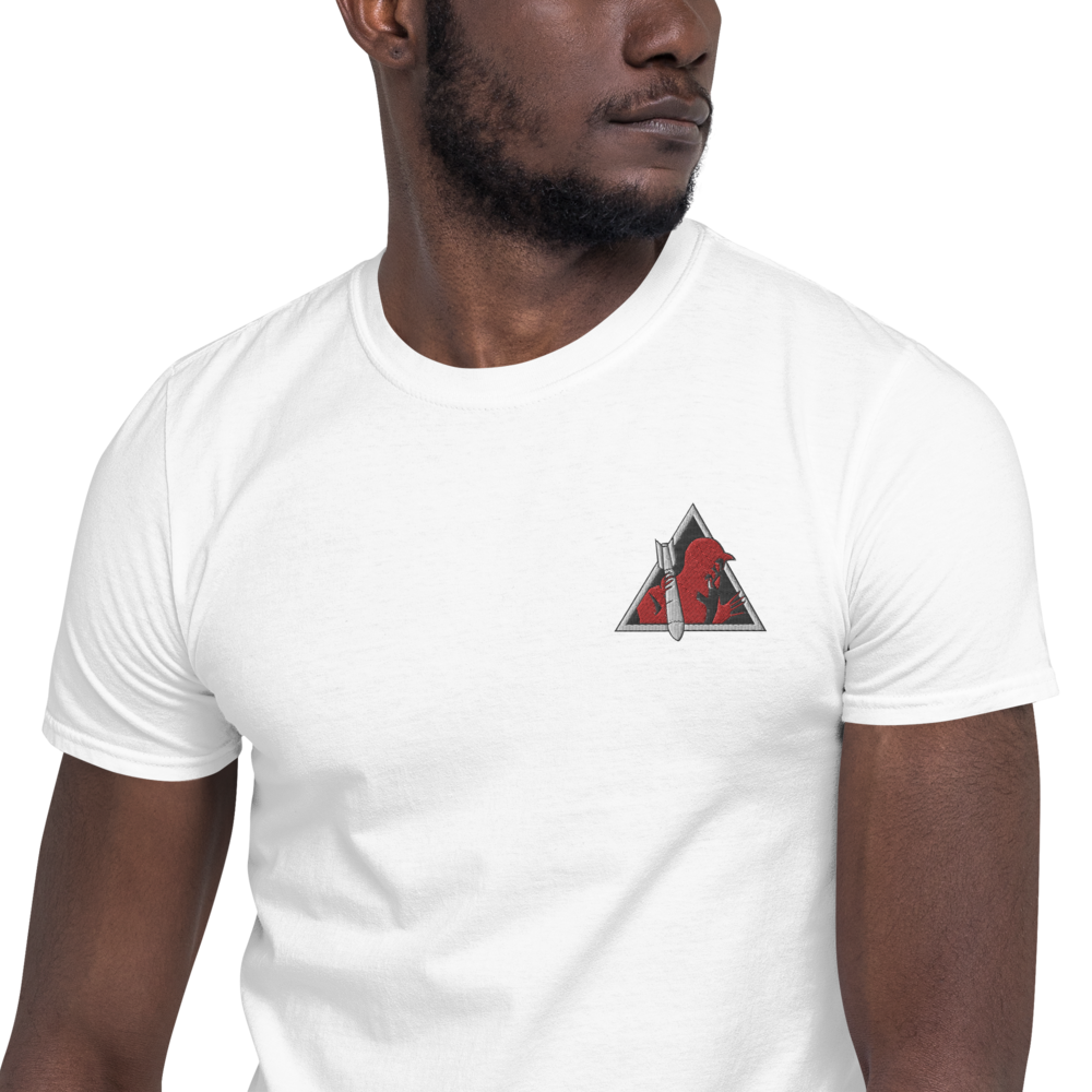 Red Devil Embroidered Tee