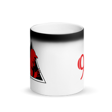 Load image into Gallery viewer, Red Devil Matte Black Magic Mug