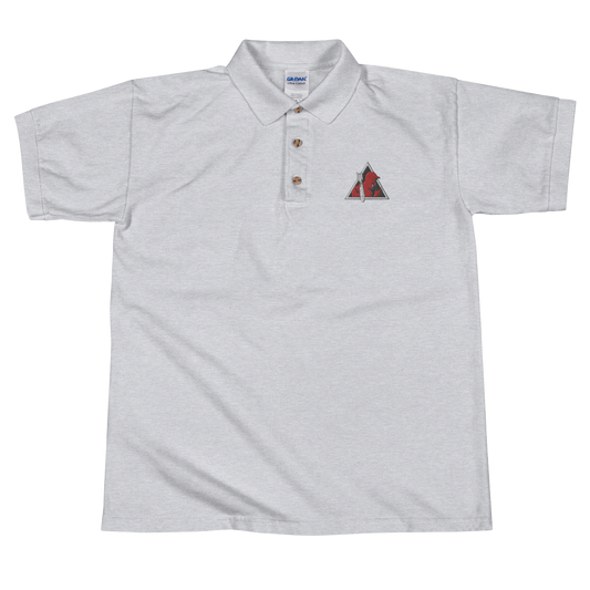 Red Devil Embroidered Polo Shirt