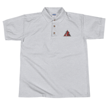 Load image into Gallery viewer, Red Devil Embroidered Polo Shirt