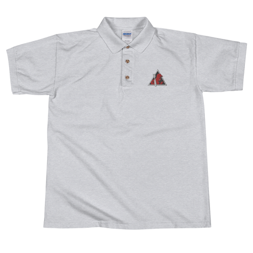 Red Devil Embroidered Polo Shirt