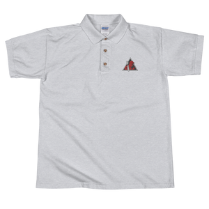 Red Devil Embroidered Polo Shirt