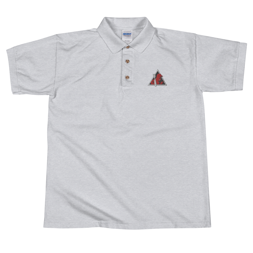 Red Devil Embroidered Polo Shirt