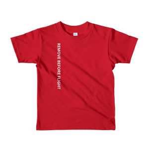 Kids Remove Before Flight Tee