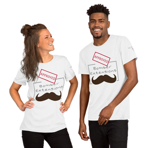 Mustache Bomber Extensions Approved Tee