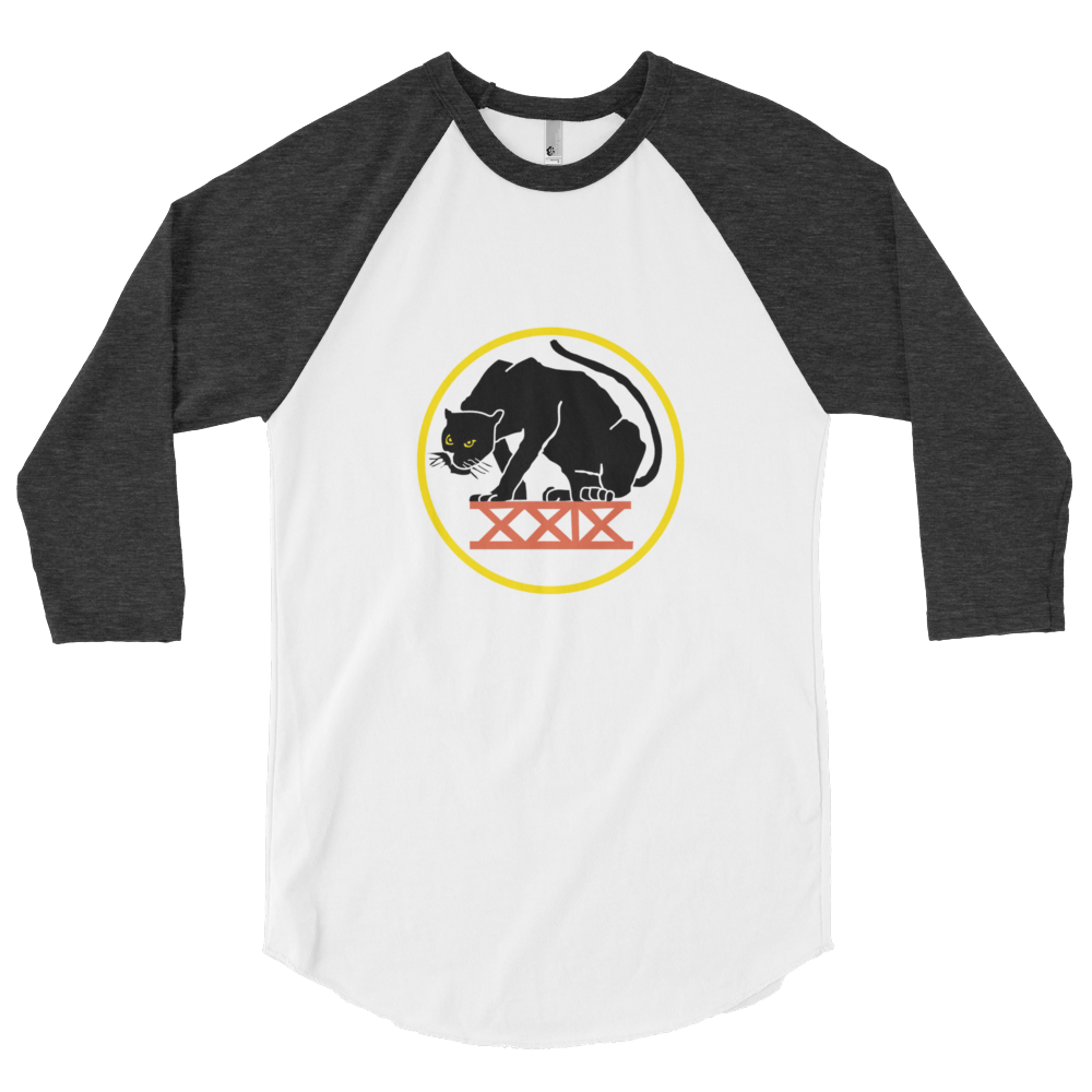 Panthers 3/4 Raglan