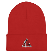 Load image into Gallery viewer, Red Devil Cuffed Beanie