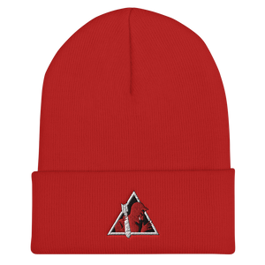 Red Devil Cuffed Beanie