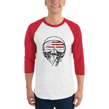 Load image into Gallery viewer, American Aviator Flag 3/4 Raglan